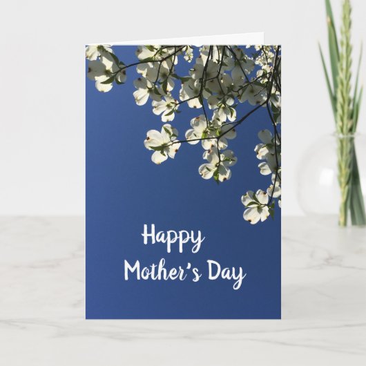 Dogwood Blossom Two Moms Moederdag Kaart (Voorkant)