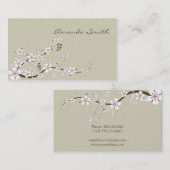 Dogwood Blossom Visitekaartje (Voorkant / Achterkant)