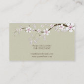 Dogwood Blossom Visitekaartje (Achterkant)