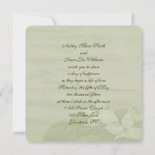 Dogwood Blossom Weddenschap Kaart (Achterkant)