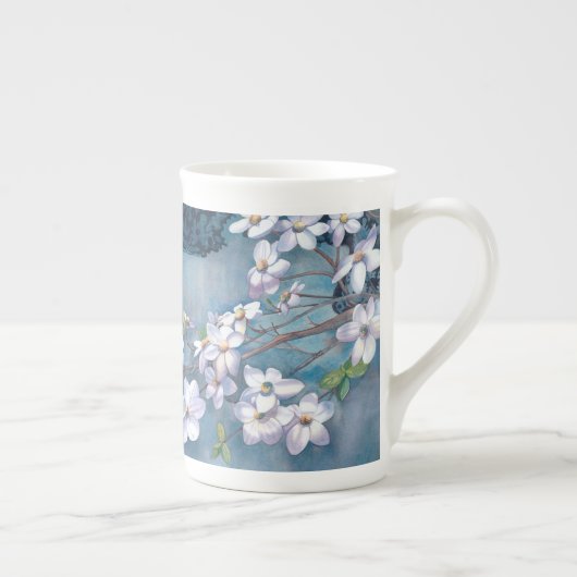 Dogwood bone china porselein kop (Rechts)