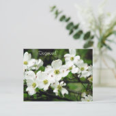 Dogwood Briefkaart (Staand voorkant)