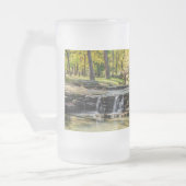 Dogwood Creek Autumn Frosted Glass Beer Mok (Links)