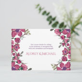 Dogwood Dank je wel Kaart (Staand voorkant)