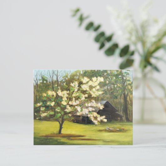 Dogwood Days Briefkaart (Staand voorkant)