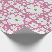 Dogwood Design Wrapping Paper Cadeaupapier (Hoek)