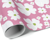 Dogwood Design Wrapping Paper Cadeaupapier (Rol Hoek)