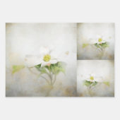 Dogwood Floral Art Decoupage Papier Inpakpapier Vel (Voorkant 3)