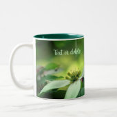 Dogwood Flower Blossom Pair Personalized Tweekleurige Koffiemok (Links)
