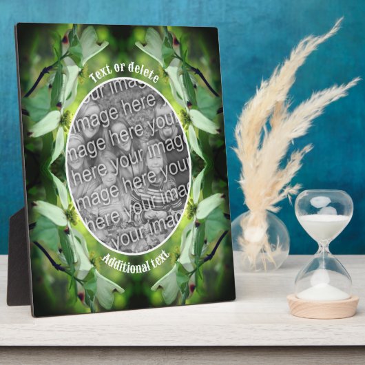 Dogwood Flower Gepersonaliseerde Creëer Uw eigen f Fotoplaat (Zijkant)