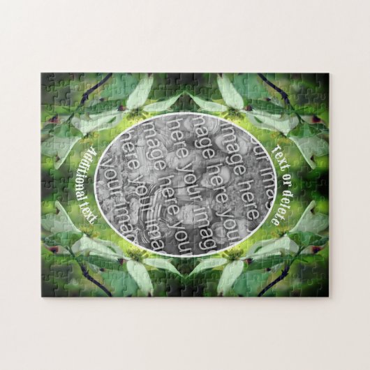 Dogwood Flower Gepersonaliseerde Creëer Uw eigen f Legpuzzel (Horizontaal)