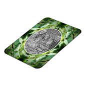 Dogwood Flower Gepersonaliseerde Creëer Uw eigen f Magneet (Linkerzijde)