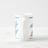 Dogwood Flowers op een Bone China Mok (Achterkant)