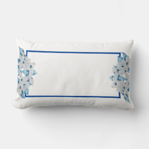 Dogwood Flowers op een Lumbar Pillow Kussen