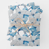 Dogwood Flowers op een wikkelpapier Set Inpakpapier Vel (In situ)