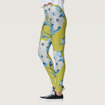 Dogwood Flowers op Leggings