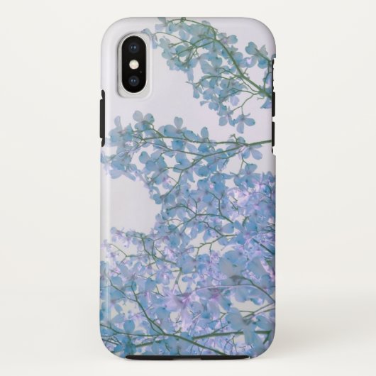 Dogwood Flowers Paars Lavender Tinted Natuur Art Case-Mate iPhone Case (Achterkant)