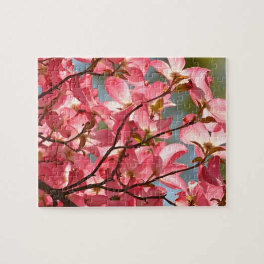 Dogwood Flowers roze Legpuzzel (Horizontaal)