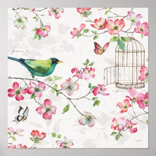 Dogwood Garden Poster (Voorkant)