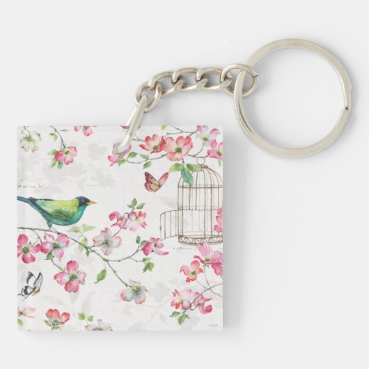 Dogwood Garden Sleutelhanger (Achterkant)