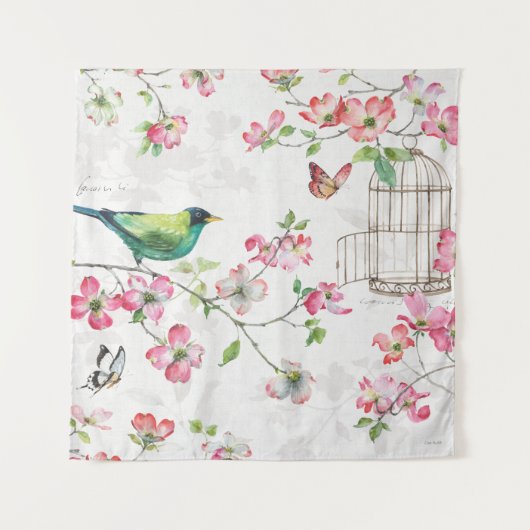 Dogwood Garden Wandkleed (Voorkant (horizontaal))