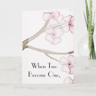 Dogwood huwelijksuitnodiging