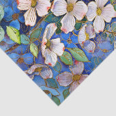 Dogwood III-weefselpapier Tissuepapier (Detail)