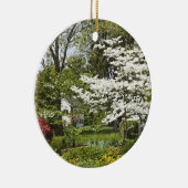 Dogwood in Bloom Keramisch Ornament (Rechts)