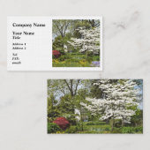 Dogwood in Bloom Visitekaartje (Voorkant / Achterkant)