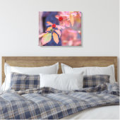 Dogwood in de herfst canvas afdruk (Insitu (Slaapkamer))