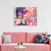 Dogwood in de herfst canvas afdruk (Insitu (Woonkamer))