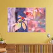 Dogwood in de herfst canvas afdruk (Insitu (Woonkamer))