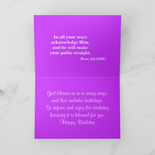 Dogwood Inspirerend-customize Kaart (Binnen)