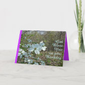 Dogwood Inspirerend-customize Kaart (Voorkant)