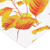 Dogwood Leaves op een Table Runner Korte Tafelloper (Hoek)
