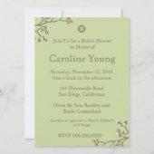 Dogwood over Groen Kaart (Achterkant)