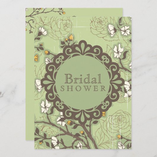  Dogwood over Groen Kaart (Voorkant / Achterkant)