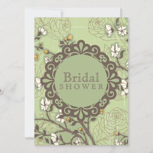 Dogwood over Groen Kaart (Voorkant)