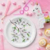 Dogwood Papieren Bordje (Feest)