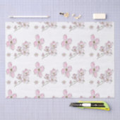 Dogwood Pattern-ontwerp op weefselpapier Tissuepapier (Craft)