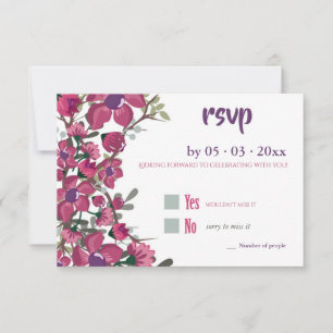 Dogwood RSVP-kaart Kaart