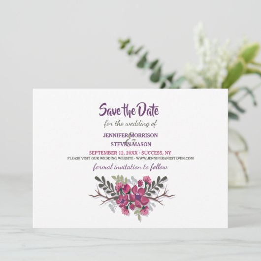 Dogwood sparen de Datum Aankondiging (Staand voorkant)