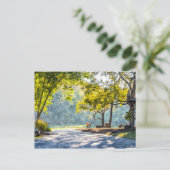 Dogwood Stroll Painterly Briefkaart (Staand voorkant)
