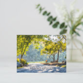 Dogwood Stroll Painterly Denking You Briefkaart (Staand voorkant)