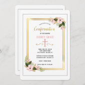 Dogwood Swag religieuze uitnodiging (Voorkant / Achterkant)