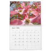 Dogwood Tree Calendar roze Dogwood Flowers art Kalender (Mar 2026)