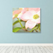 Dogwood Tree Canvas Afdruk (Insitu (Houten vloer))
