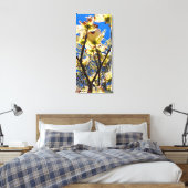 Dogwood Tree Canvas Afdruk (Insitu (Slaapkamer))