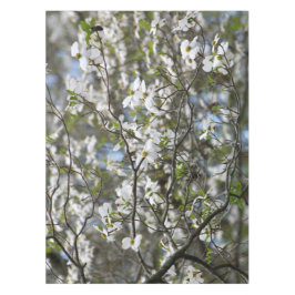 Dogwood Tree White Flower Blossom Tafelkleed
