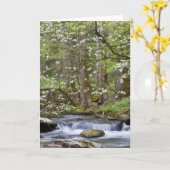 Dogwood Trees | Grote Smoky Mountain, Tennessee Kaart (Gele Bloem)